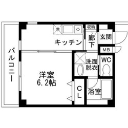 御幣島駅 徒歩9分 2階の物件間取画像